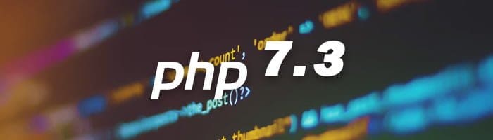 php 7.3