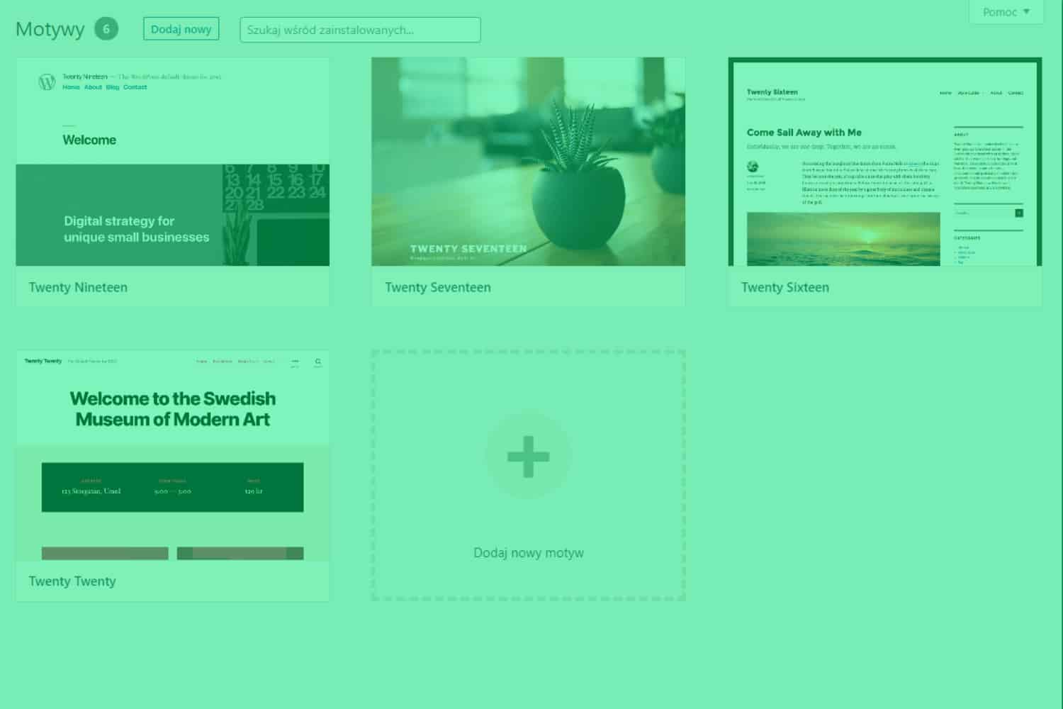 najlepsze, darmowe motywy wordpress 2020